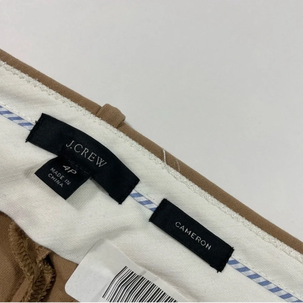 J Crew Petite Cameron Slim Crop Pants Four Season Stretch Size 4P - Picture 6 of 9